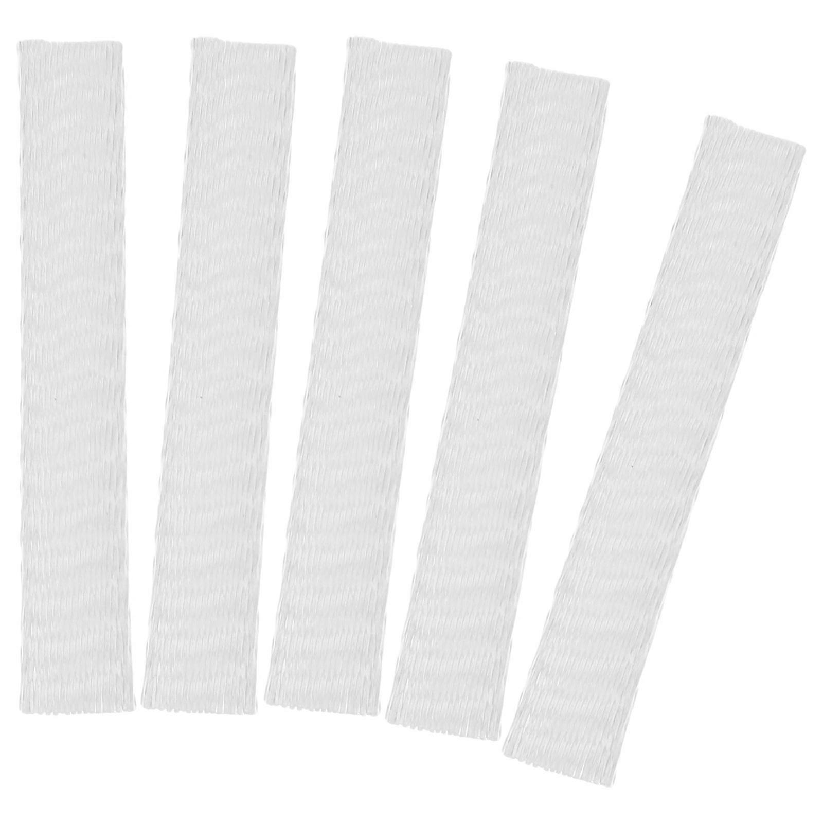 Makeup Brush Protective Covers for Storage Mesh Design 100Pcs White Plastic Case