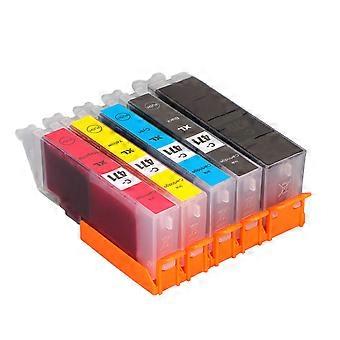 5 stuks inktcartridges ABS-cartridge vervanging voor PIXMA MG5740 MG6840 MG7740 TS5040 TS6040