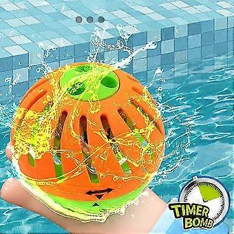Timer Balloon, Reusable Game Toys, Leak Balloons Toys For Pool Party, Fun Pool Ball Toys For Kids Adults_d181