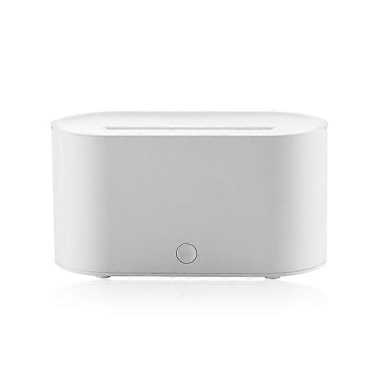 Flame Aroma Diffuser Mini Humidifier with Colorful Breathing Light