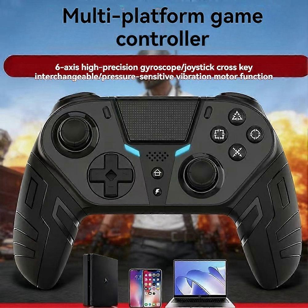 Wireless Bluetooth Controller Gamepad Joystick for PS4 PC Android Mobile Phone Game Trigger Remote Control Gamepad A