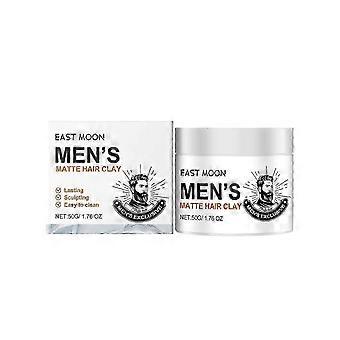 East Moon Matte Fluffy Pomade Natural Styling Soft Hair Wax 50g for Men Women