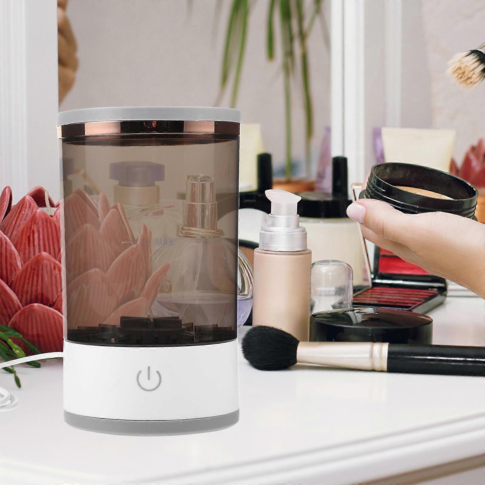 Cosmetic Brush Cleaner Electric Rotating Cleaner for Makeup