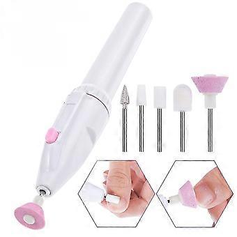 Electric Nail Set Manicure Machine Nail Drill File Grinder Grooming Kit Nail Buffer Polisher Remover