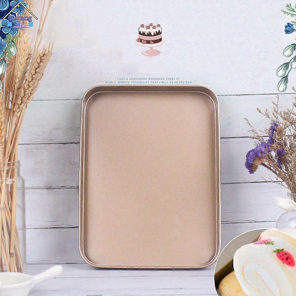 Rectangular non-stick baking pan, carbon steel, kitchen cake, bread, cookie, baking mold tool