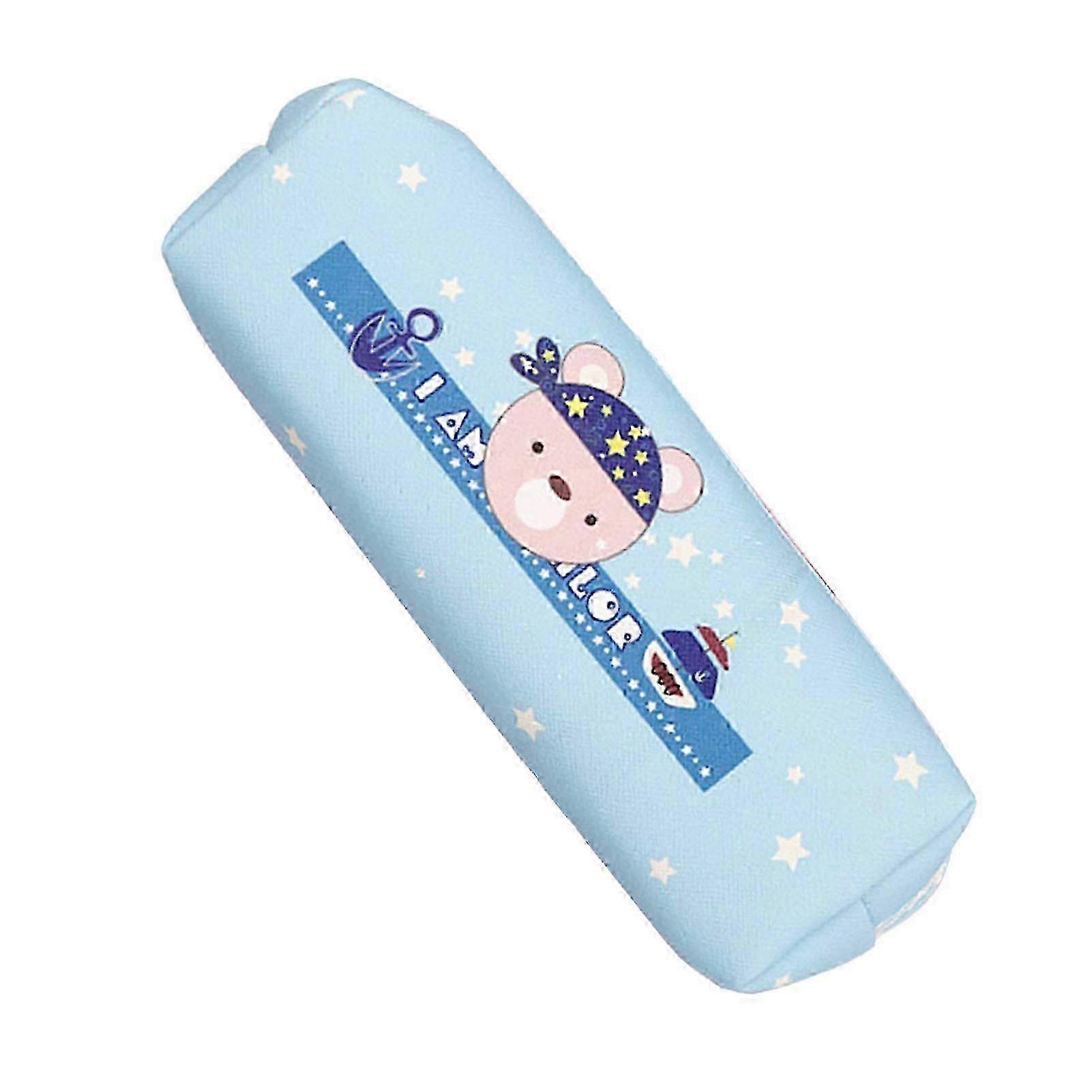 Large Capacity Bear Pencil Pouch Durable for School Supplies