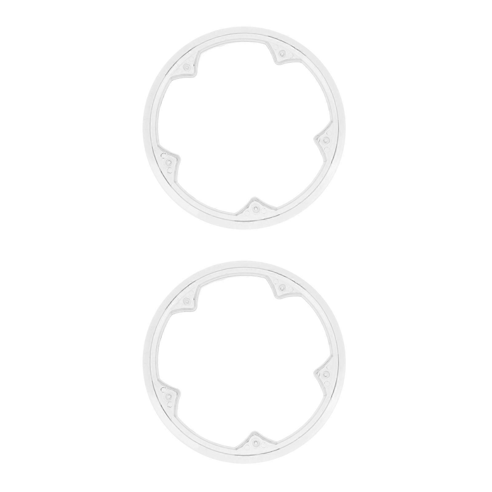 Bike Sprocket Plastic Guard for Replace 2Pcs Durable Chainring Protector