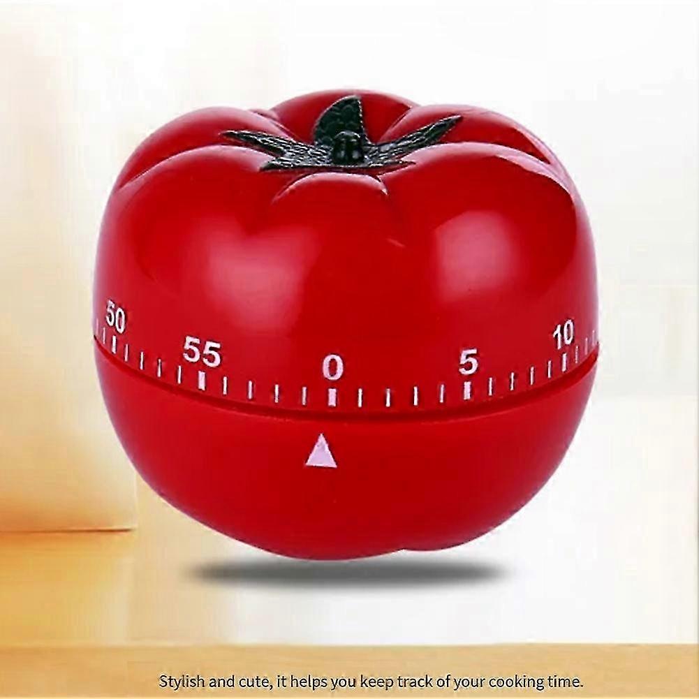 Consistent Time Tracking Mechanical Tomato Countdown Alarm Clock Timer for Kitchen Cooking & Games
