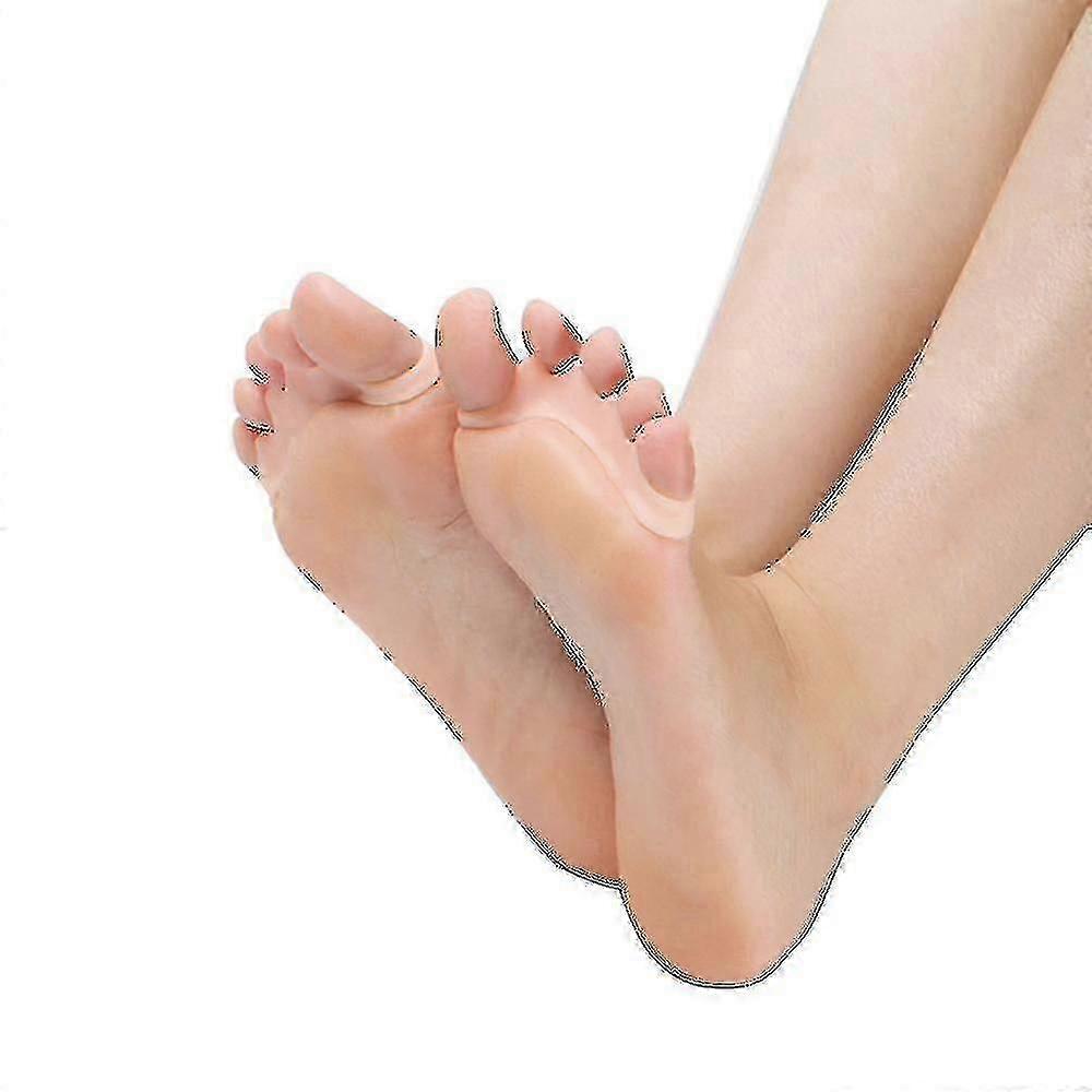 4pcs Soft Silicone Bunion Toe Corrector Nail Protector