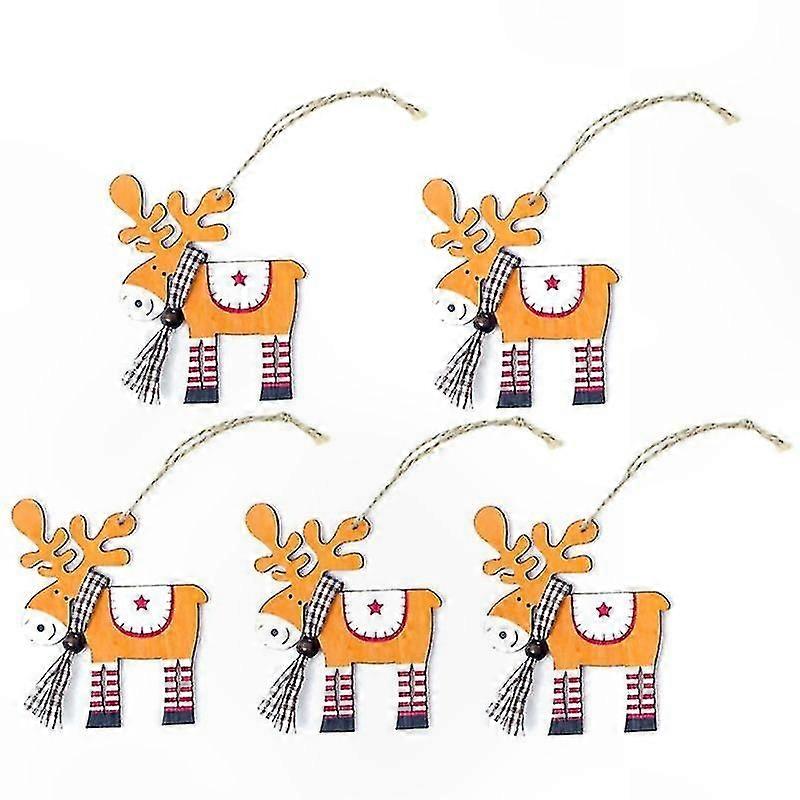 5-Pack Deer-Shaped Pendant Lights