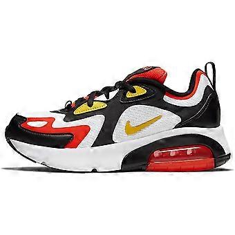Nike Air Max 200 'Black Bright Crimson' Gs AT5627-005