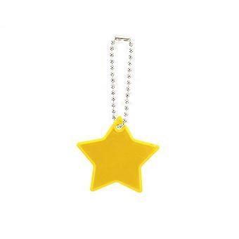Safety Reflector Pendant Luminous Star, Super Bright Reflector Pendant, Reflective Gear Kids Reflector, Suitable for School Bag, Cycling, Walking, Run