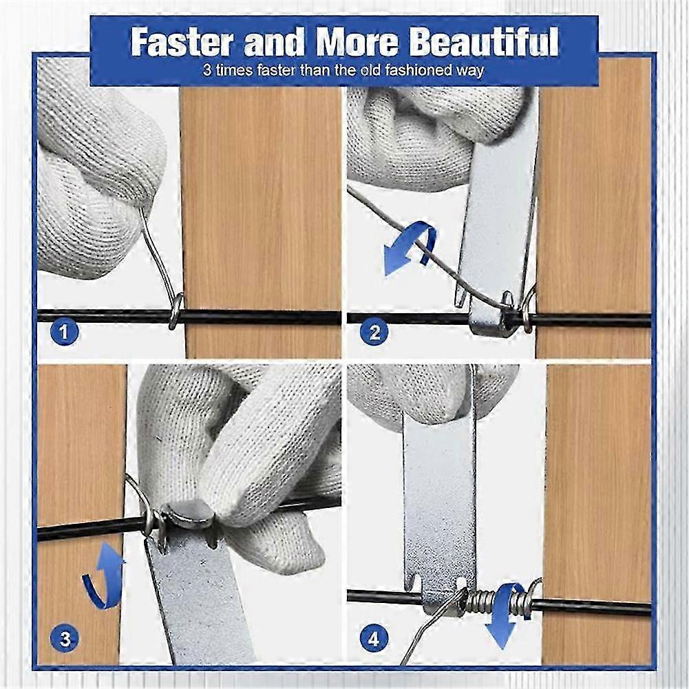 Compact Galvanized Wire Twisting Tool