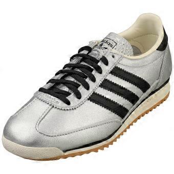 adidas Sl 72 Og Womens Fashion Trainers in Silver Black