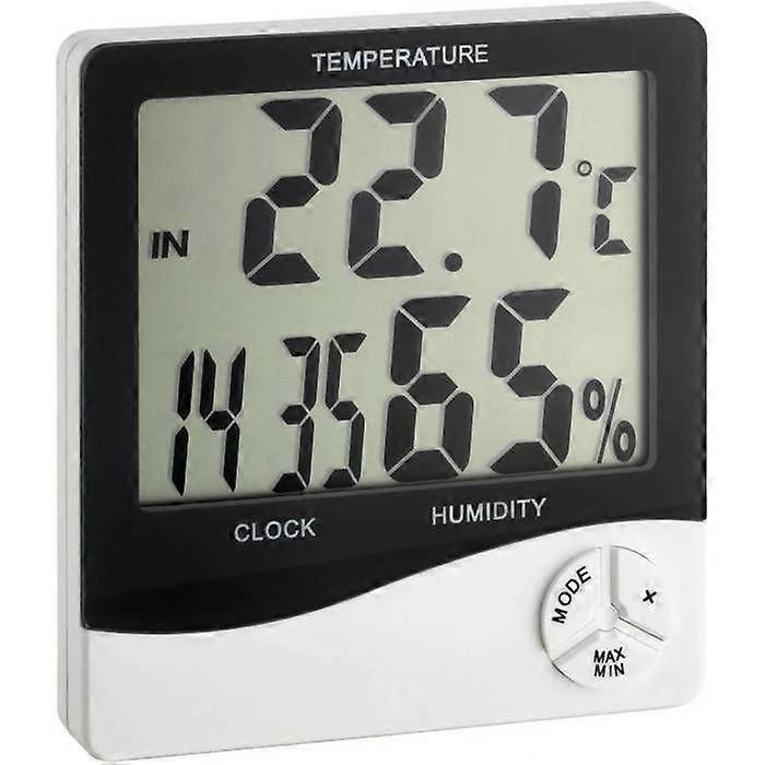 Easy-Read Indoor Temp Humidity Gauge