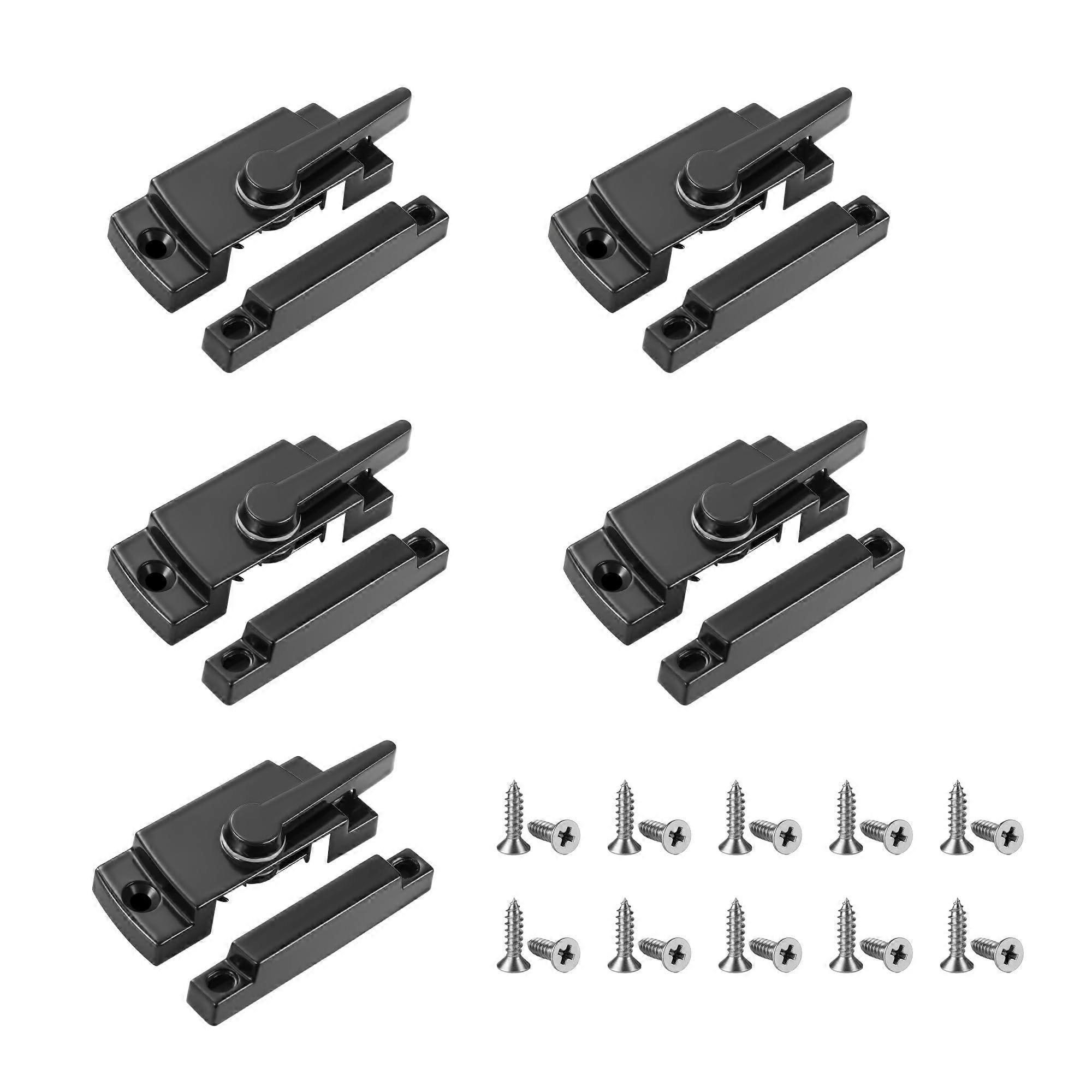 Window Sash Locks Compatible with Sliding Windows and Double Hung Windows