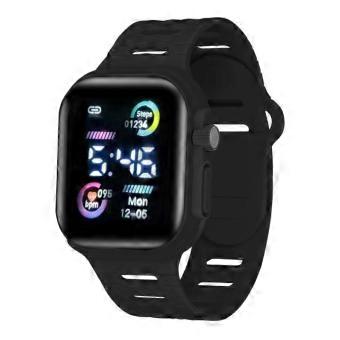 Sportief elektronisch horloge, vierkant, nieuw model, uniseks, geschikt als cadeau.