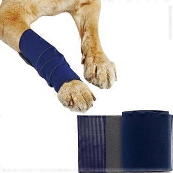 Dog Leg Wrap with Gauze Insert, Small 18-Inch