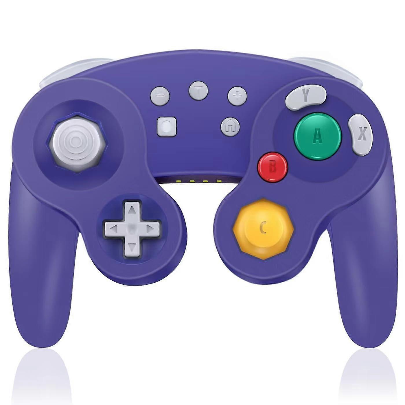 Wireless Controller for Switch,Gamecube Switch Pro Controller for Switch/Switch OLED/PC/Steam, Auto Turbo,Wake-up/Screenshot Function