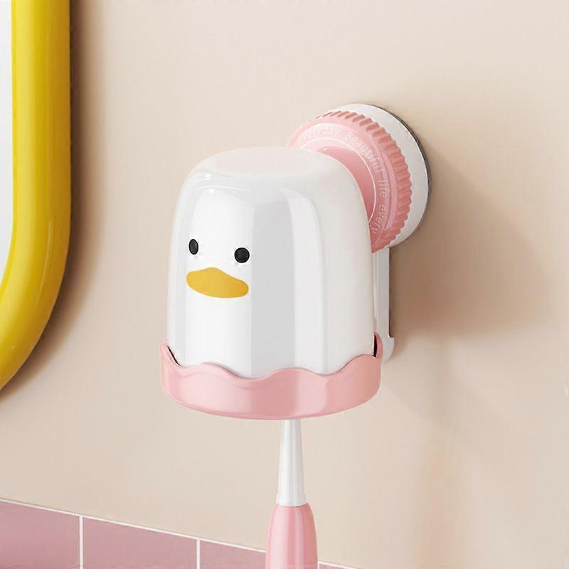 Odourless ABS+PP Toothbrush Suction Holder