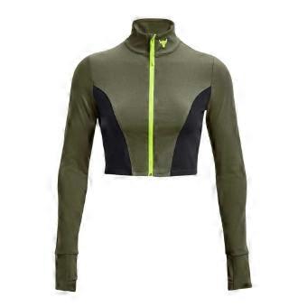 Under Armour Womens/Ladies Project Rock Cropped Gym Jacket