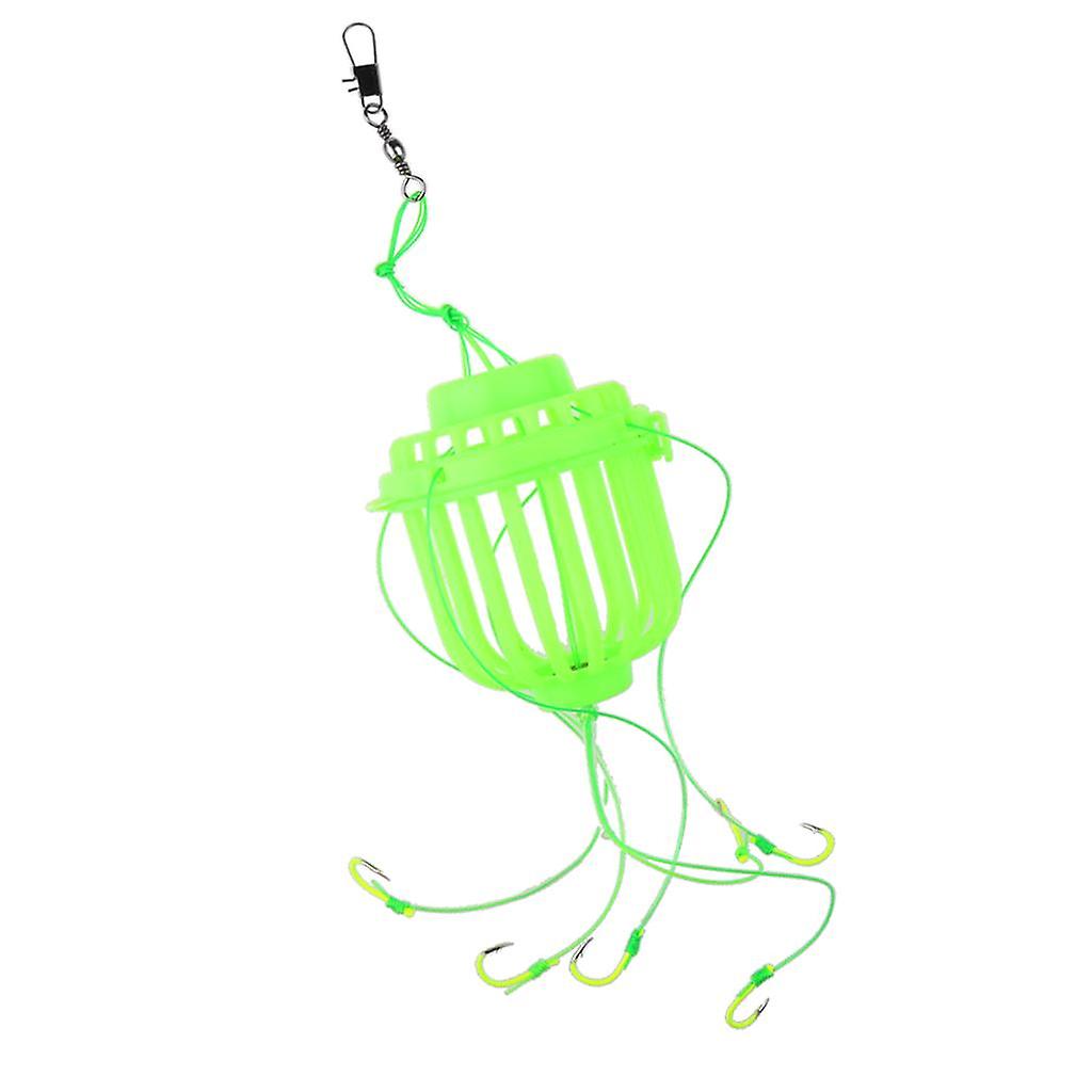 Explosive Fishing Hooks Bait Trap Hook Cage Hook Fishing String Hook 11#