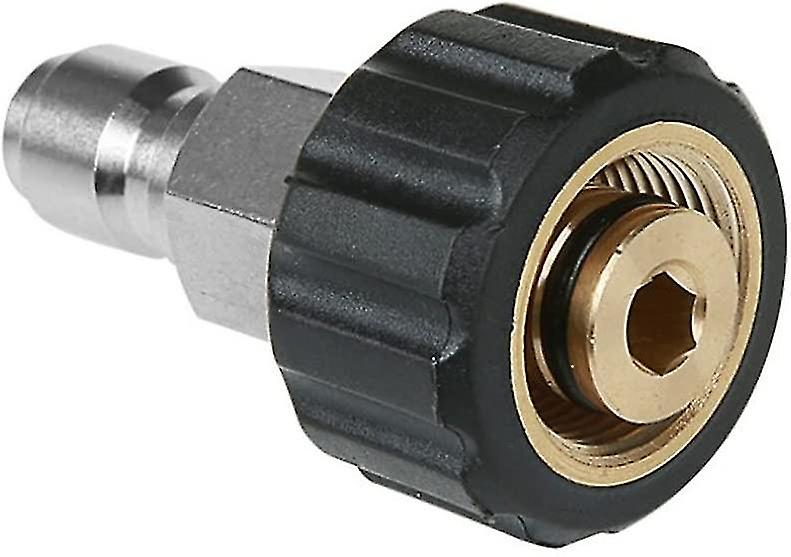 Brass Quick Connect M22 Thread Pressure Washer Connector To Connect Hose Inside