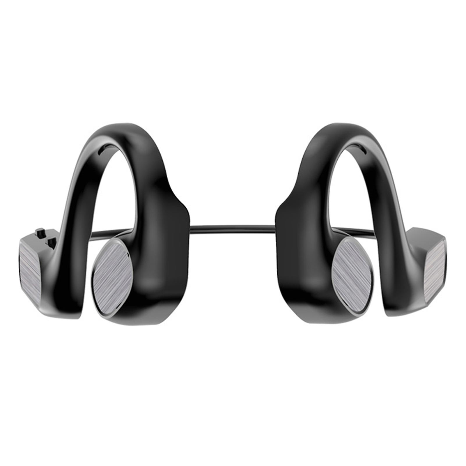 Bone Conduction Bluetooth Headset Non Ear Neck Hanging Wireless Headset