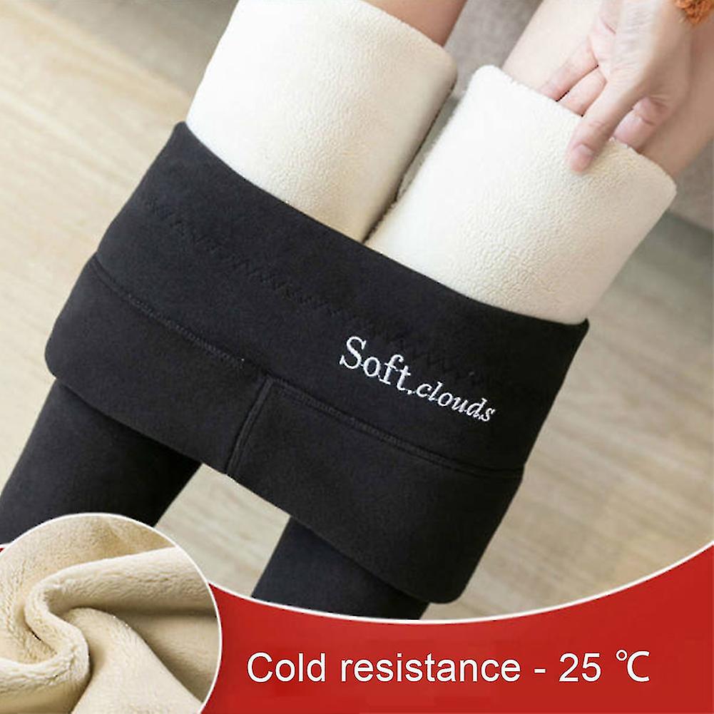20% Offwomen Winter Sherpa Fleece Lined Leggings Thermal Warm Pants Stretchy Thick