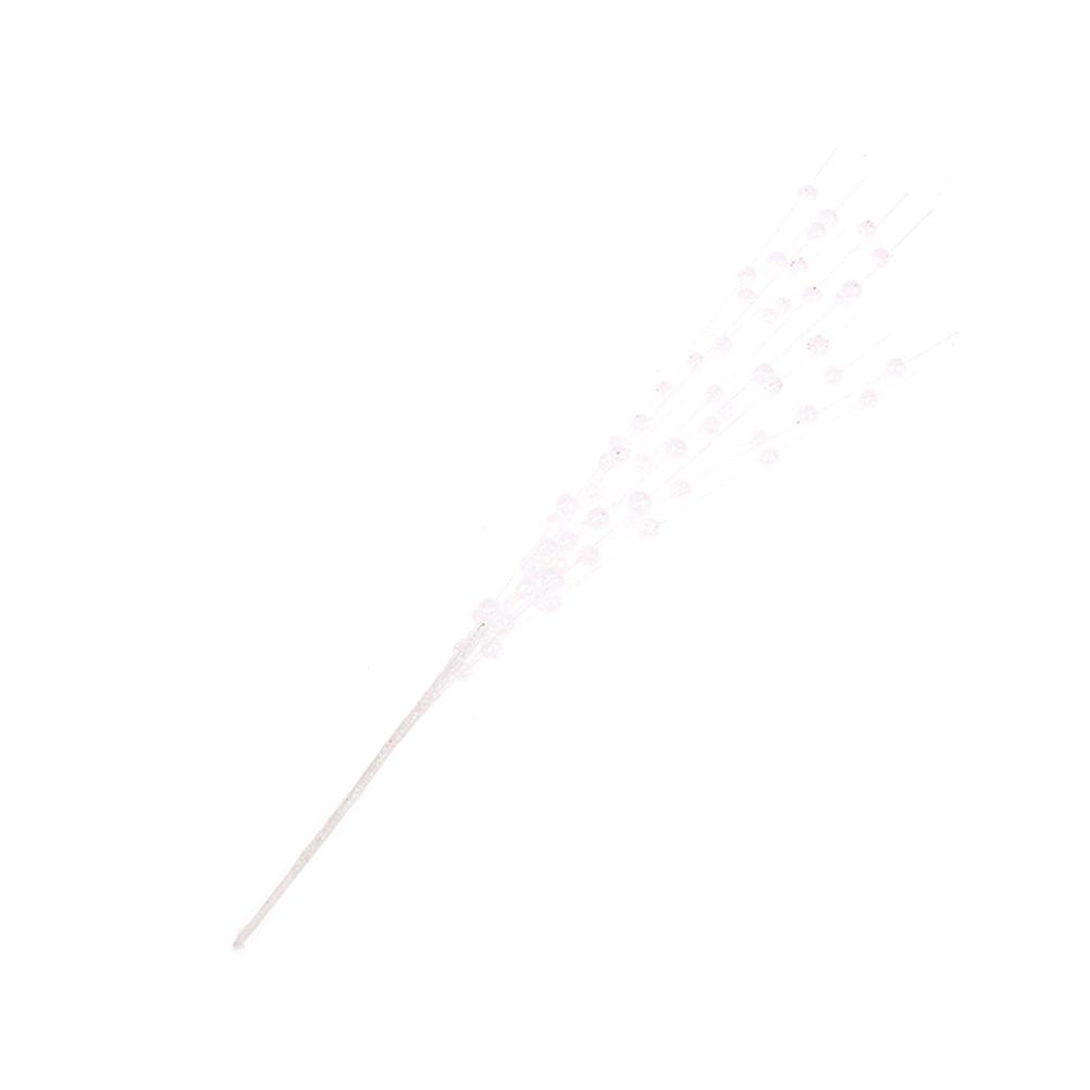 Artificial Glitter Berry Stem Decorations Twigs Branches For Xmas Tree Decor
