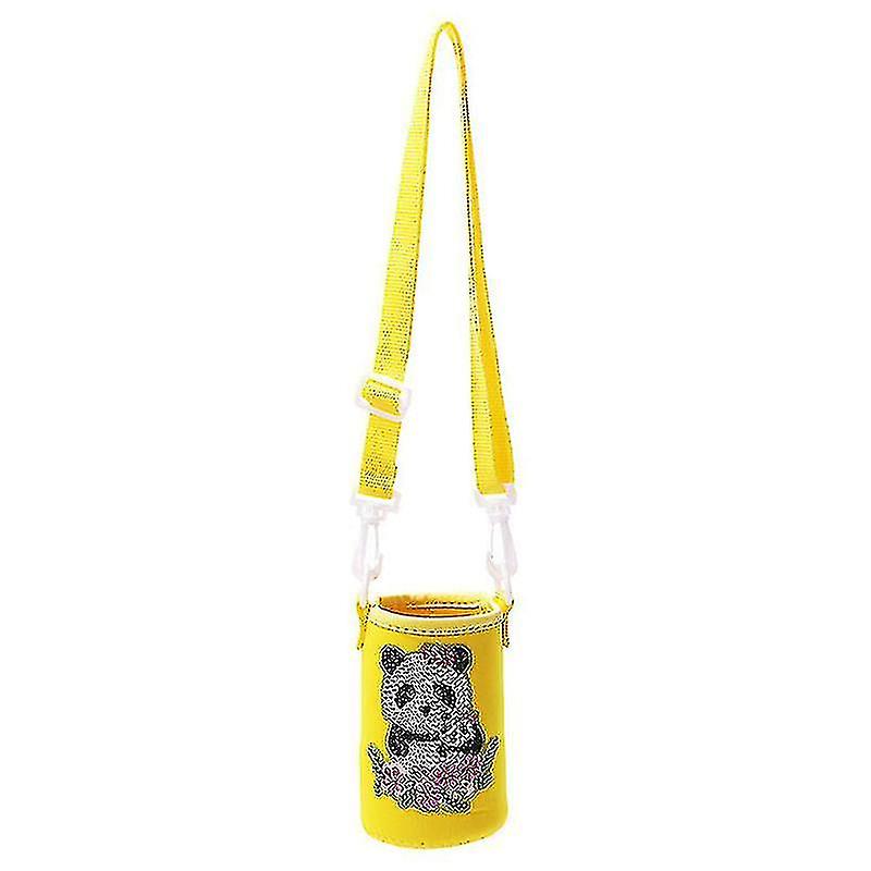 Diy Handmade Craft Diamond Painting Cross Stitch Point Drill Tool Material Package For Cartoon Children Water Bottle Cover