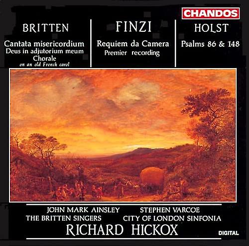 Soloistslon Sinfhickoxbritt - Britten/ Holst/ Finzi: Choral Works [CD]