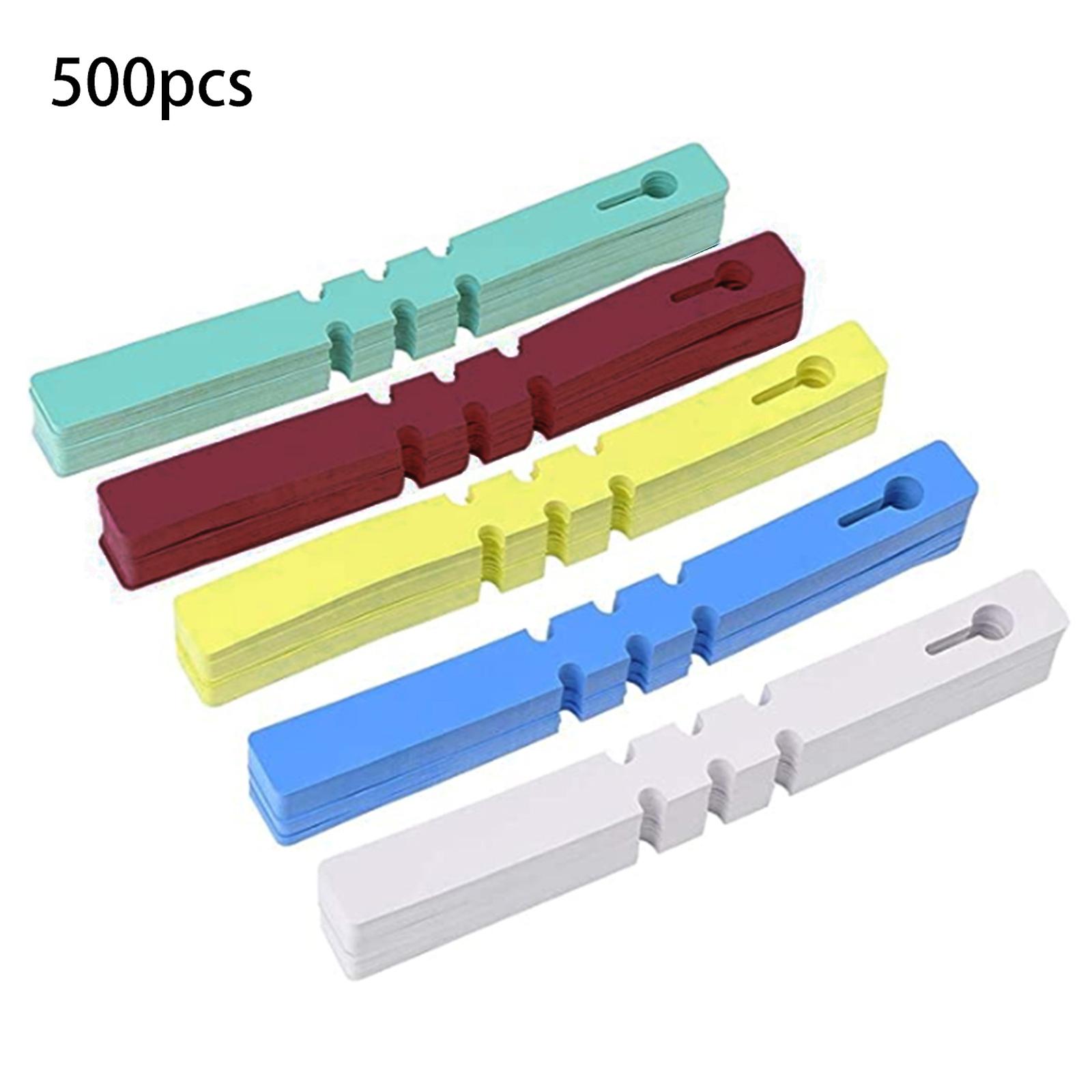 500Pcs 8Inch Wrap Around Plante Tags En vrac Extérieur Étanche Suspendu