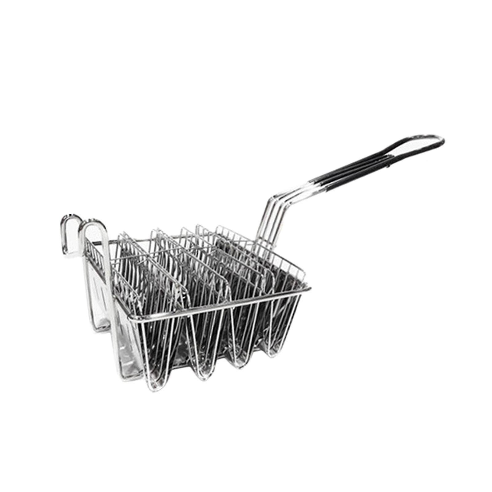 Taco Deep Shell Fryer Taco Holder Fried Basket Container Stand 4 Shells