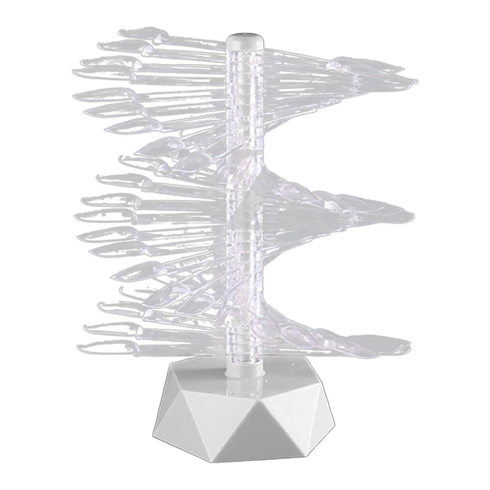 Εμφάνιση χρώματος νυχιών Clear Rotatable Nail Tips Color Card για τα νύχια πολωνική γέλη γκρι τραπεζοειδής βάση