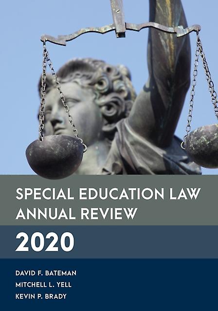 Special Education Law Annual Review 2020 by David F. Bateman Paperback Book