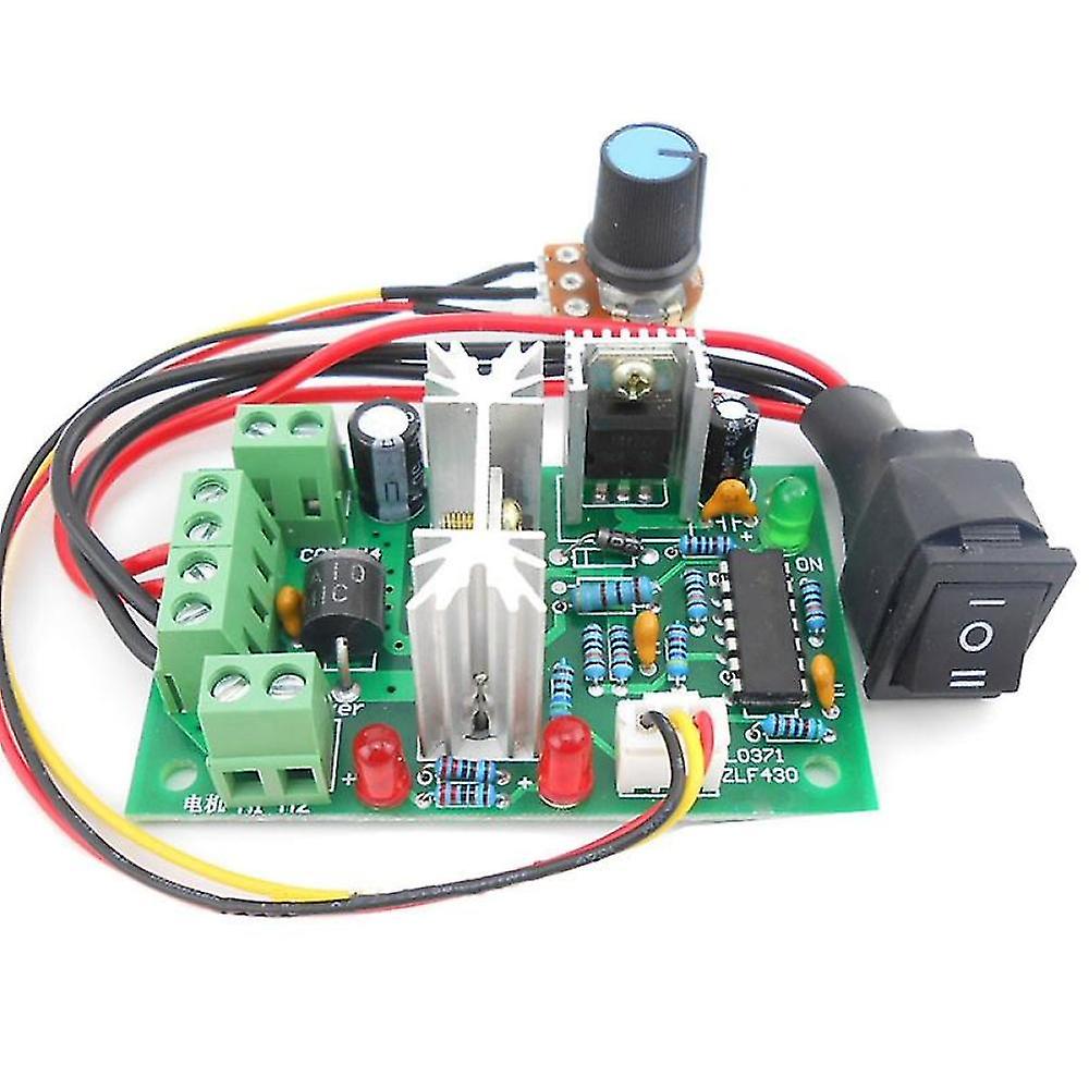 Pwm Dc Motor Speed Controller Switch Dc 20a Current Regulator 10-60v Pwm Dc Controller 150w 12v 24v