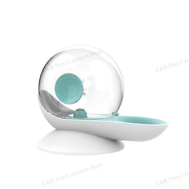 Bubble Automatic Cat Water Bowl Fountain For Pets Water Dispenser Large Drinking Bowl Cat (blue)