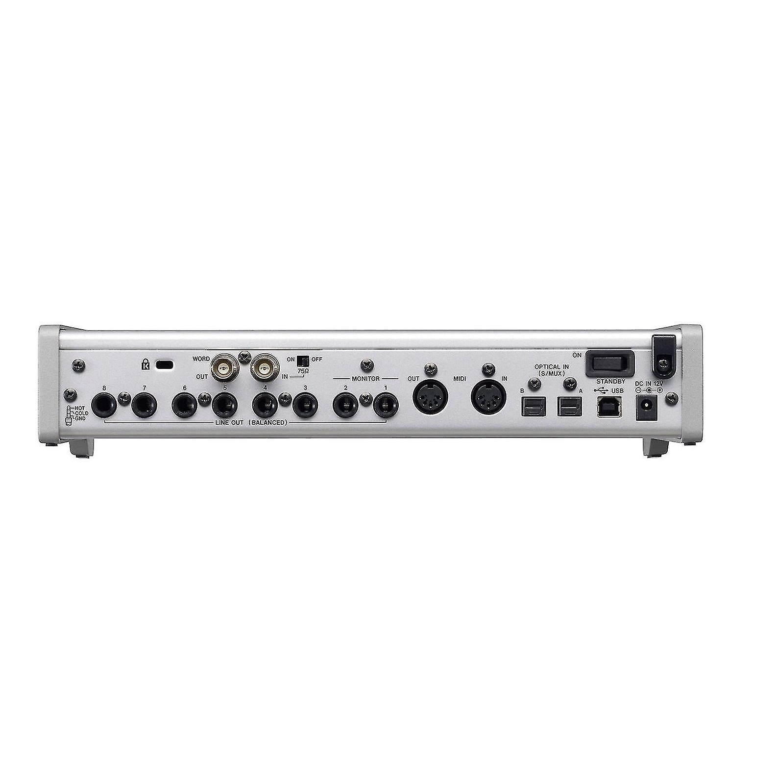 Tascam 208i 20 In/8 Out Usb O/midi Interface Four Xlr/trs Combo Mic/line/instrument Inputs For Versatile Monitoring