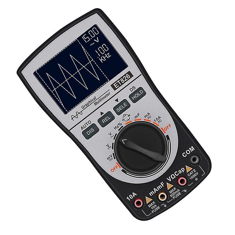 Et826 Digital Multimeter Oscilloscope Auto Range Direct Current/ac Voltage Current Meter Capacitance Resistance Testers