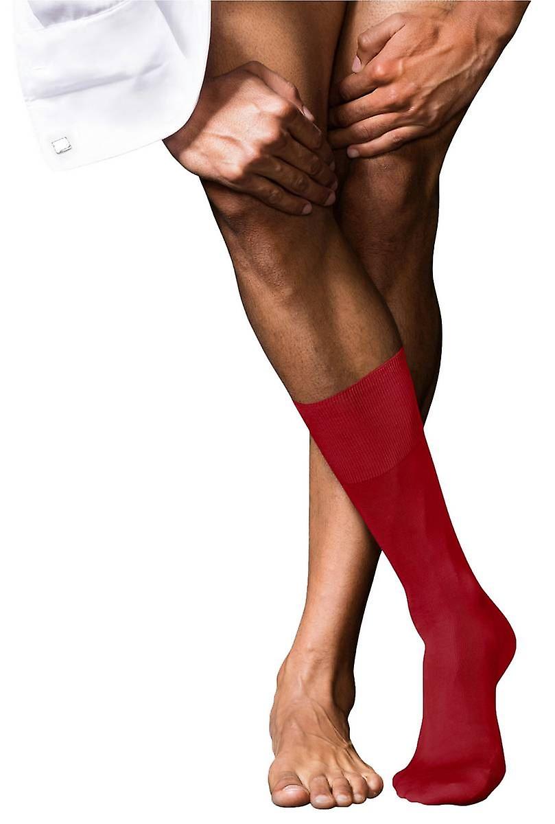 Falke No 9 Pure Fil d´Écosse Socks - Cardinal Red