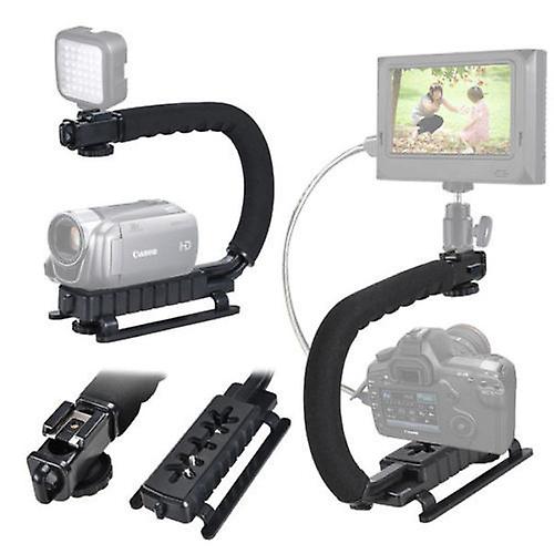 Handheld stabilizer with smartphone video rig, video handle for Ca