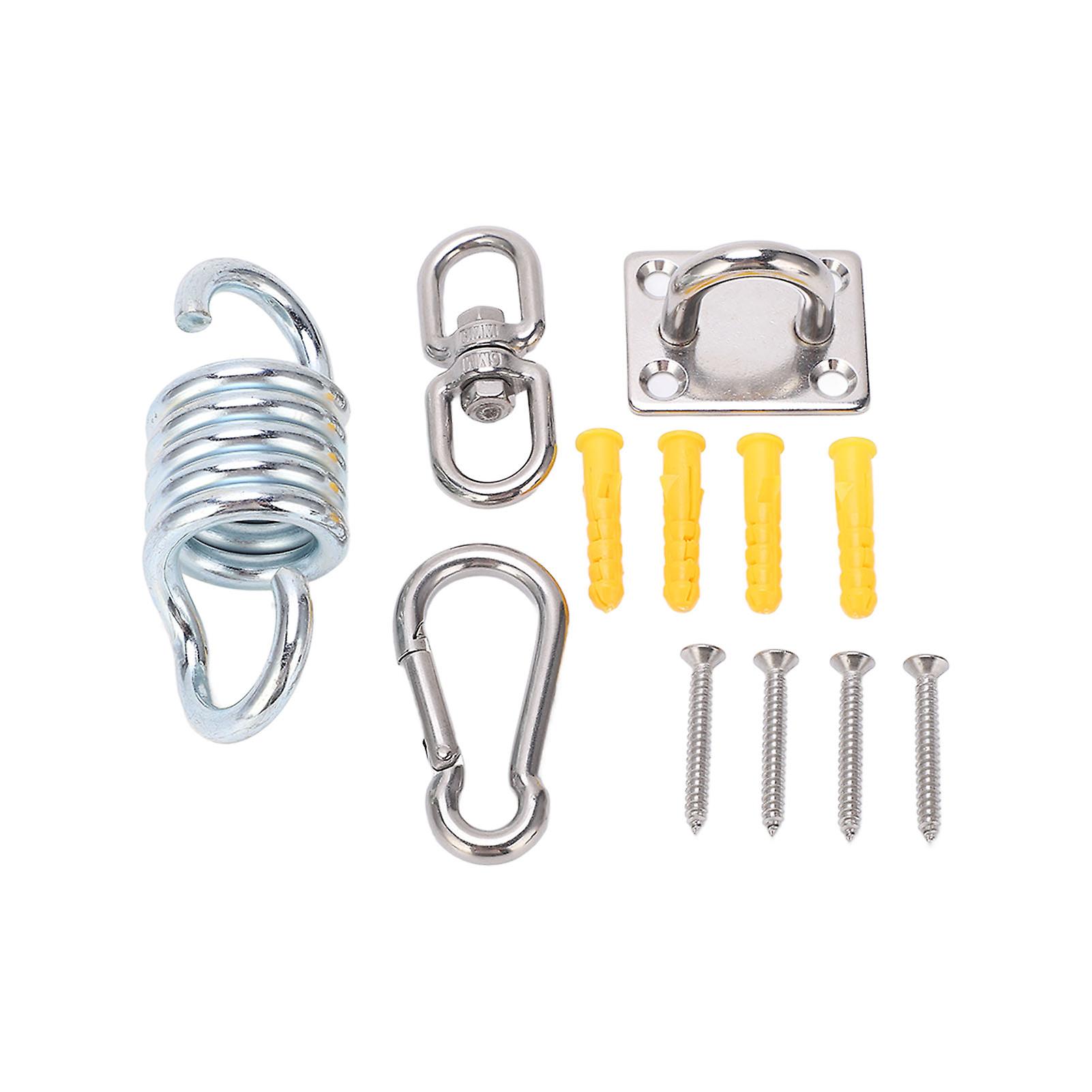 Heavy-Duty Punching Bag Spring, Sturdy Material Resists Rust Corrosion For Wide Use In Yoga Swings Gym Equipment Hammocks 250Kg/551Lb Load Capacity,
