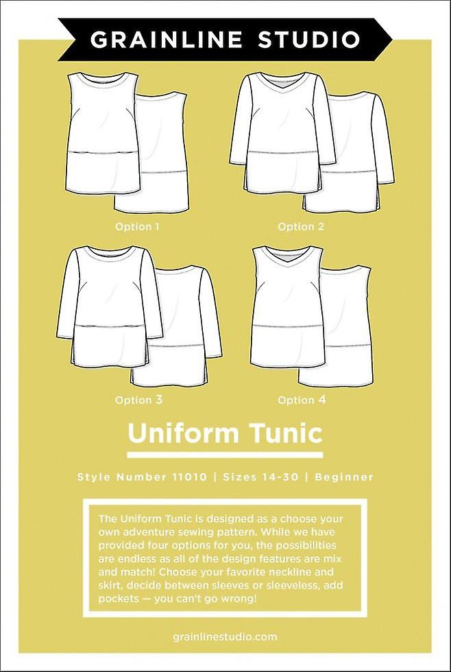 Grainline Studio Paper Sewing Pattern Uniform Tunic