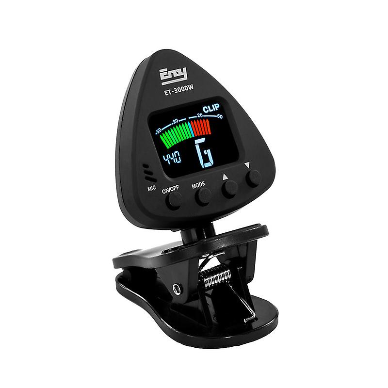 Et 3000w Wind Instruments Tuner Supports Mic & Clip-on Tuning Modes