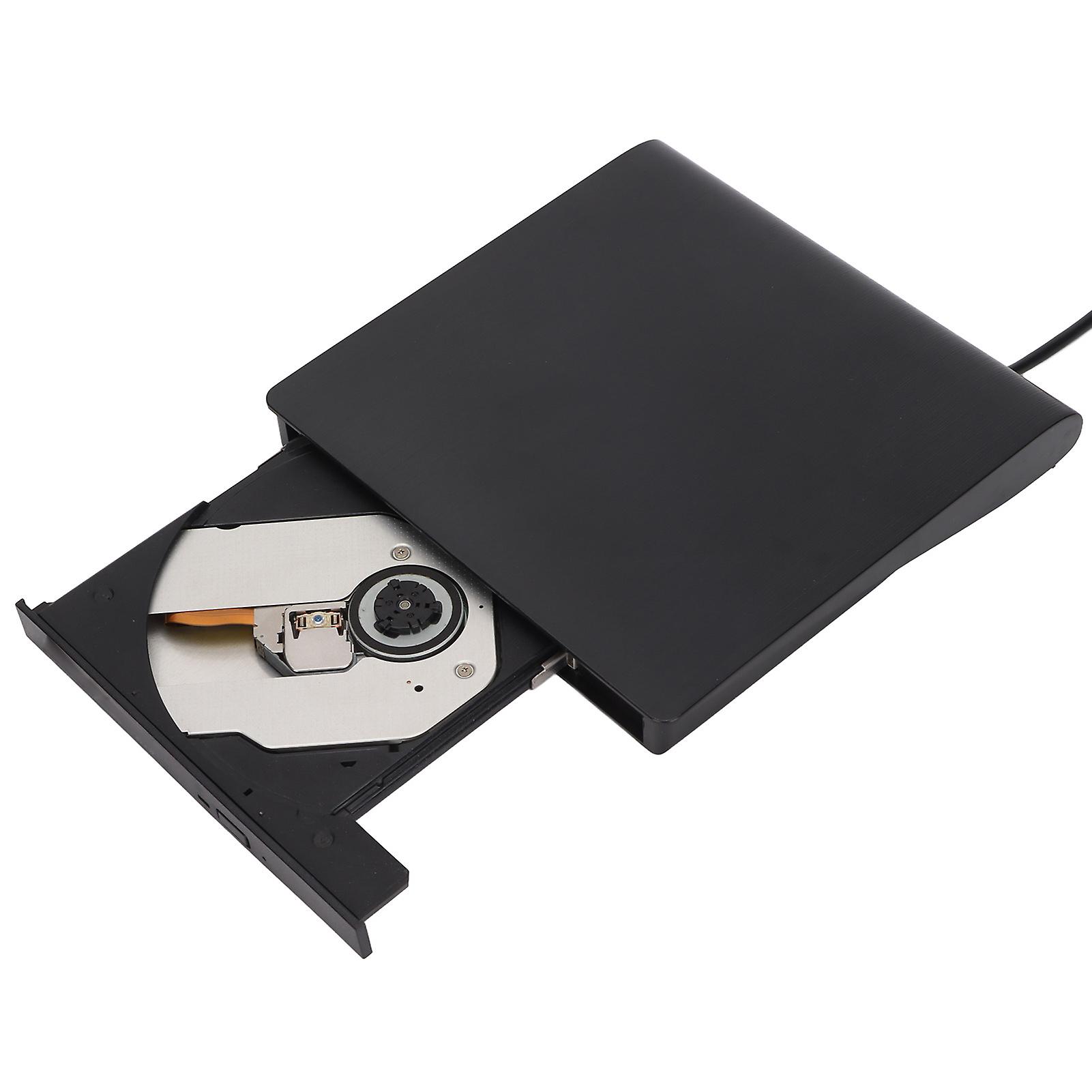 External Black USB 3.0 DVD Burner Drive 8X Reading 24X Writing