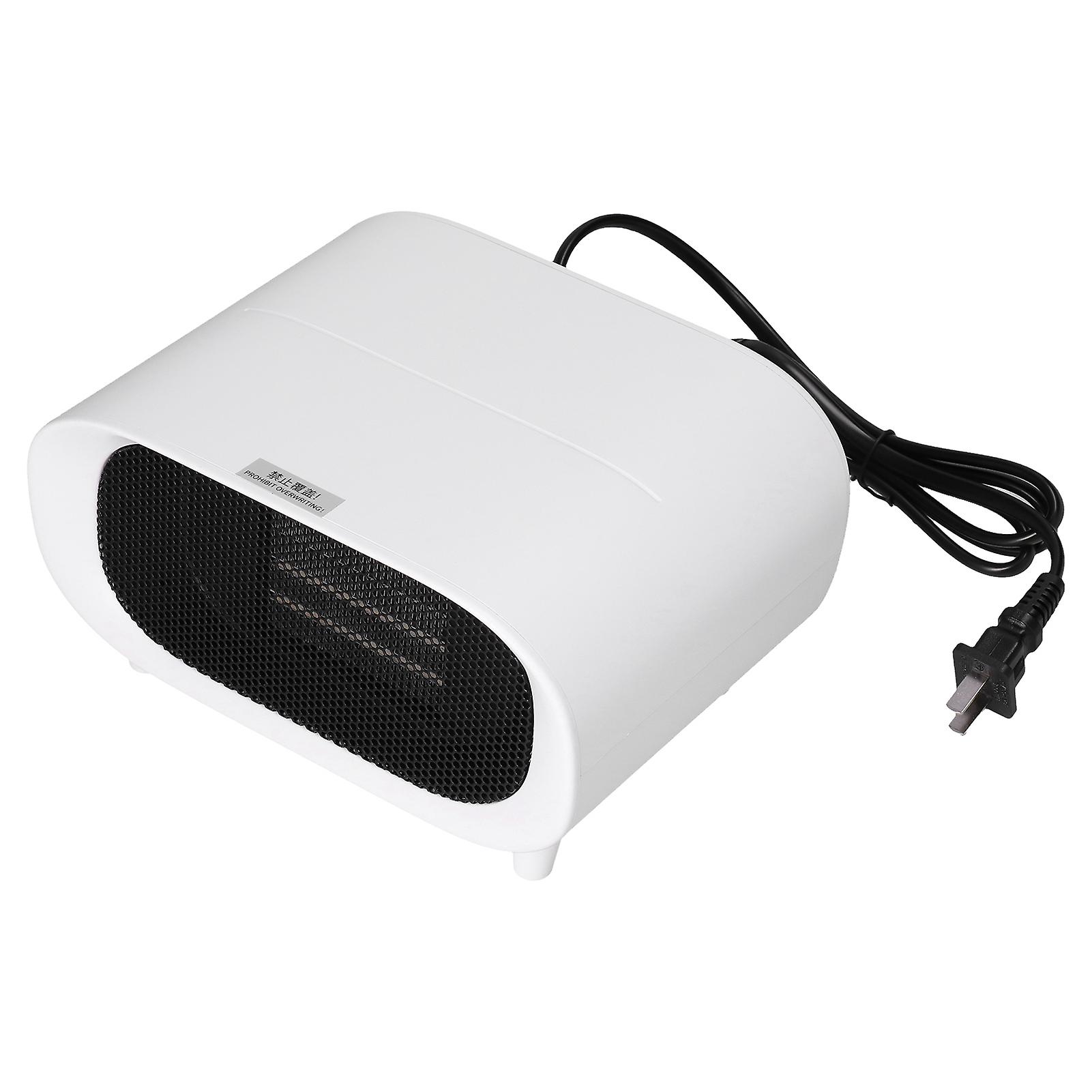 Compact Off-White PTC Ceramic Heater with Quick Heat & Safety Features