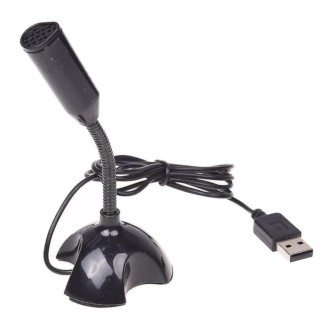Usb Microphone Web Flexible Noise Canceling Mic For Pc Computer Laptop Stand