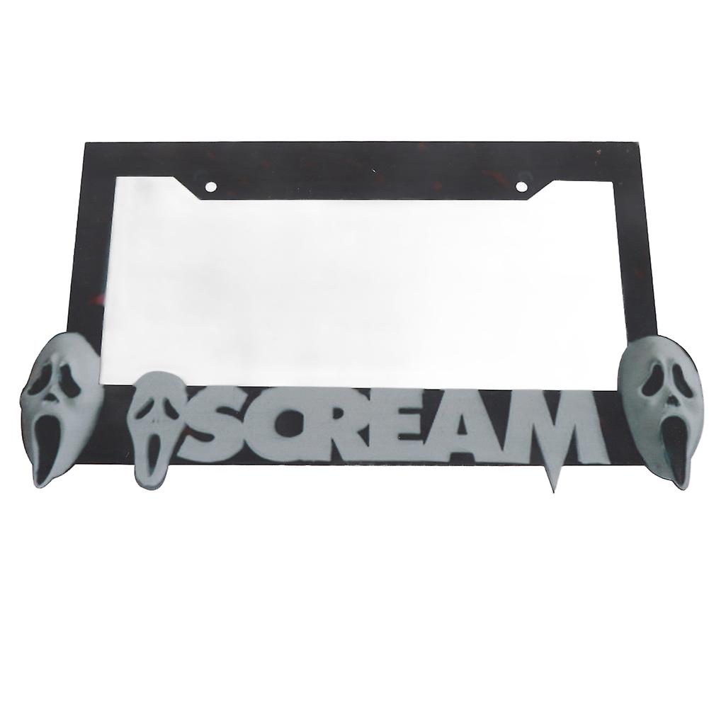 Halloween Horror License Plate Frame,Halloween Horror License Plate License Plate Frame Car Accessories Dependable Performance