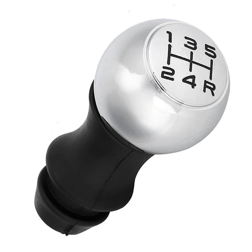 5 Speed Gear Shift Knob Professional Car Replacement Part (Black)